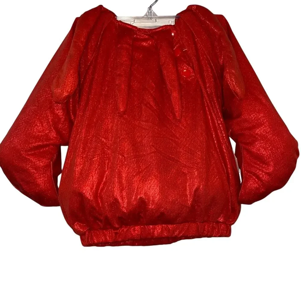 Baby Squid Costume Red Plush Halloween 12-18 Months NWT Cute‎